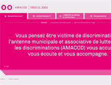 Tablet Screenshot of amacod-dijon.fr